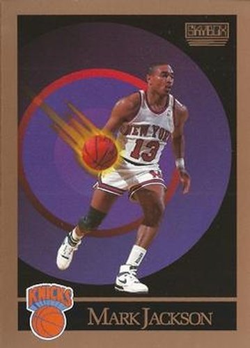 #189 Mark Jackson - New York Knicks - 1990-91 SkyBox Basketball