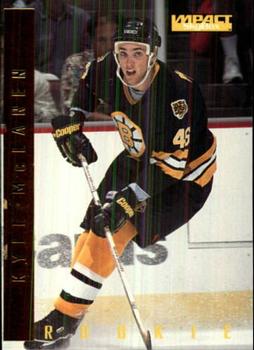 #189 Kyle McLaren - Boston Bruins - 1995-96 SkyBox Impact Hockey