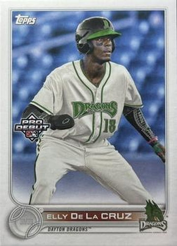 #PD-189b Elly De La Cruz - Dayton Dragons - 2022 Topps Pro Debut Baseball