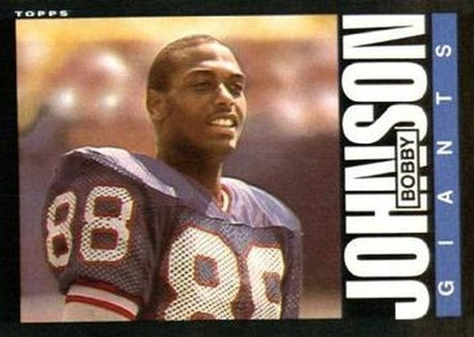 #118 Bobby Johnson - New York Giants - 1985 Topps Football