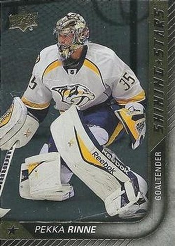 #SS-18 Pekka Rinne - Nashville Predators - 2015-16 Upper Deck Hockey - Shining Stars
