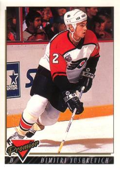 #18 Dimitri Yushkevich - Philadelphia Flyers - 1993-94 O-Pee-Chee Premier Hockey