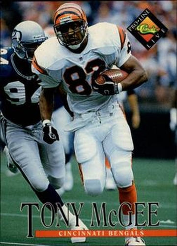 #18 Tony McGee - Cincinnati Bengals - 1994 Pro Line Live Football