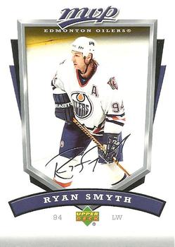 #118 Ryan Smyth - Edmonton Oilers - 2006-07 Upper Deck MVP Hockey