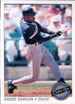 #18 Andre Dawson - Boston Red Sox - 1993 O-Pee-Chee Premier Baseball