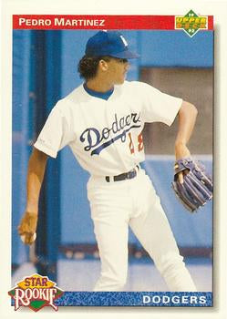 #18 Pedro Martinez - Los Angeles Dodgers - 1992 Upper Deck Baseball