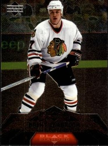 #18 Brent Seabrook - Chicago Blackhawks - 2007-08 Upper Deck Black Diamond Hockey