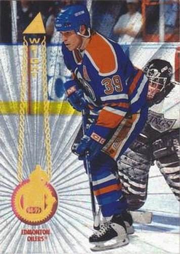 #18 Doug Weight - Edmonton Oilers - 1994-95 Pinnacle Hockey - Rink Collection