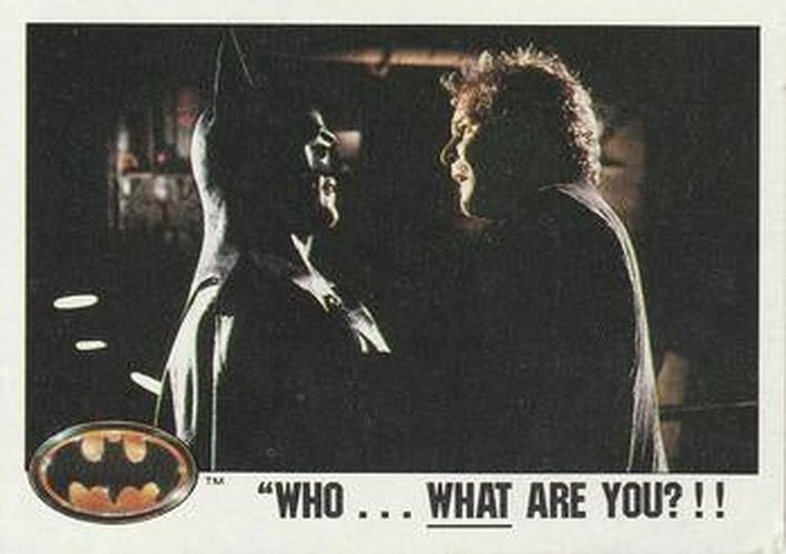 #18 Who What are you?!! - 1989 Topps Batman