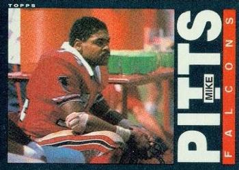#18 Mike Pitts - Atlanta Falcons - 1985 Topps Football
