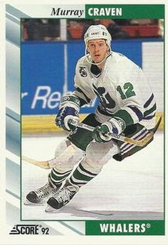 #18 Murray Craven - Hartford Whalers - 1992-93 Score USA Hockey