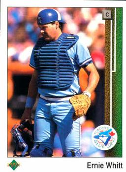 #118 Ernie Whitt - Toronto Blue Jays - 1989 Upper Deck Baseball