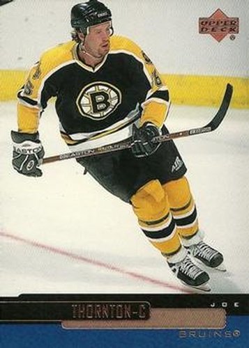 #18 Joe Thornton - Boston Bruins - 1999-00 Upper Deck Hockey