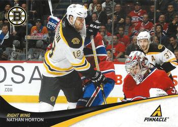 #18 Nathan Horton - Boston Bruins - 2011-12 Panini Pinnacle Hockey