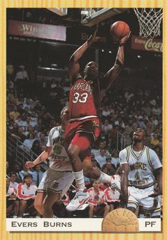 #18 Evers Burns - Sacramento Kings - 1993 Classic Draft Picks Basketball
