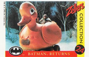 #18 The Penguin drives his Duck Vehicle outside the Arctic - 1992 Zellers Batman Returns