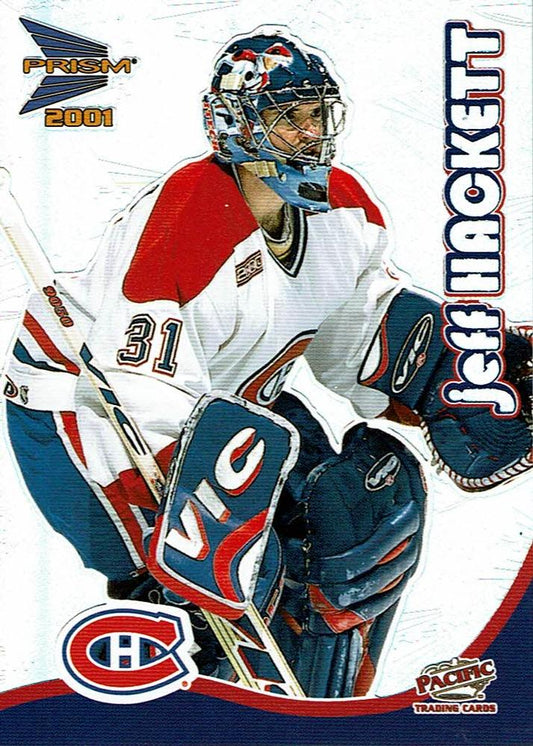 #18 Jeff Hackett - Montreal Canadiens - 2000-01 Pacific McDonald's Hockey