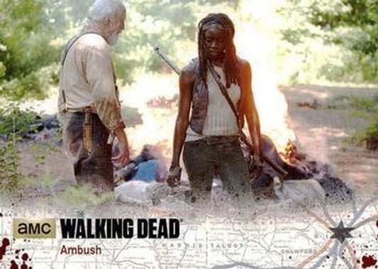 #18 "Ambush" - 2016 Cryptozoic The Walking Dead Season 4: Part 1
