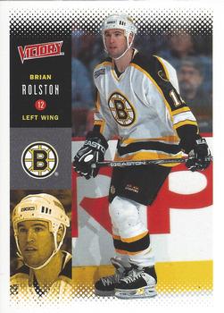 #18 Brian Rolston - Boston Bruins - 2000-01 Upper Deck Victory Hockey
