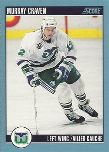 #18 Murray Craven - Hartford Whalers - 1992-93 Score Canadian Hockey