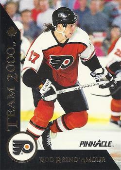 #18 Rod Brind'Amour - Philadelphia Flyers - 1992-93 Pinnacle Canadian Hockey - Team 2000