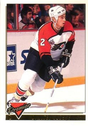 #18 Dimitri Yushkevich - Philadelphia Flyers - 1993-94 O-Pee-Chee Premier Hockey - Gold