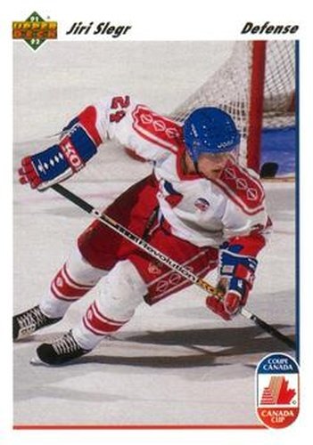 #18 Jiri Slegr - Czechoslovakia - 1991-92 Upper Deck Hockey