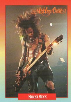 #18 Nikki Sixx - 1991 Brockum Rock Cards