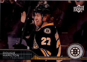 #18 Dougie Hamilton - Boston Bruins - 2014-15 Upper Deck Hockey