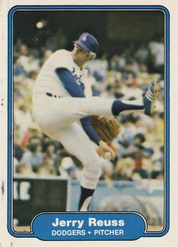 #18 Jerry Reuss - Los Angeles Dodgers - 1982 Fleer Baseball