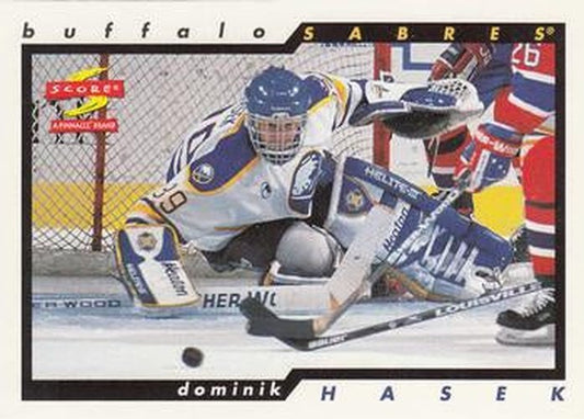 #18 Dominik Hasek - Buffalo Sabres - 1996-97 Score Hockey
