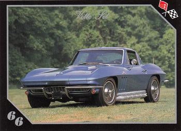 #18 1966 Corvette Sport Coupe - 1991 Collect-A-Card Vette Set