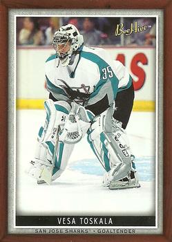 #18 Vesa Toskala - San Jose Sharks - 2006-07 Upper Deck Beehive Hockey