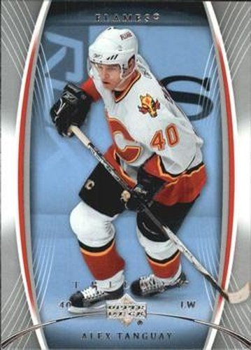 #18 Alex Tanguay - Calgary Flames - 2007-08 Upper Deck Trilogy Hockey