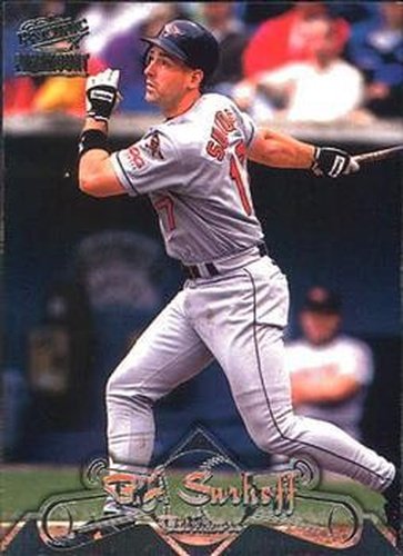 #18 B.J. Surhoff - Baltimore Orioles - 1998 Pacific Paramount Baseball