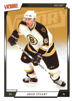 #18 Brad Stuart - Boston Bruins - 2006-07 Upper Deck Victory Hockey