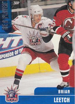 #18 Brian Leetch - New York Rangers - 1999-00 Be a Player Memorabilia Hockey