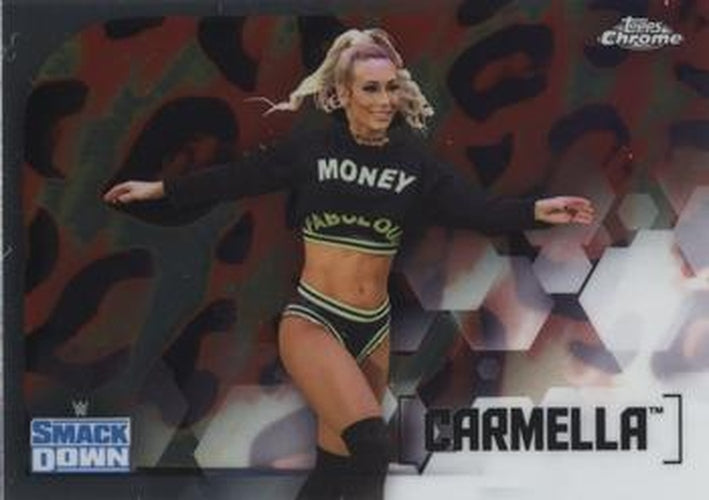 #18 Carmella - 2020 Topps WWE Chrome Wrestling