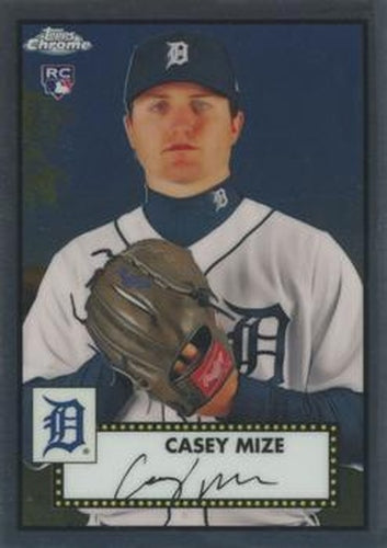 #18 Casey Mize - Detroit Tigers - 2021 Topps Chrome Platinum Anniversary Baseball