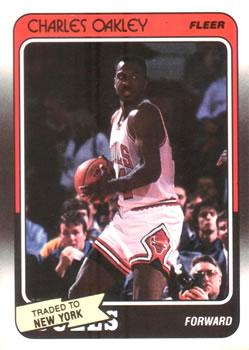 #18 Charles Oakley - New York Knicks - 1988-89 Fleer Basketball