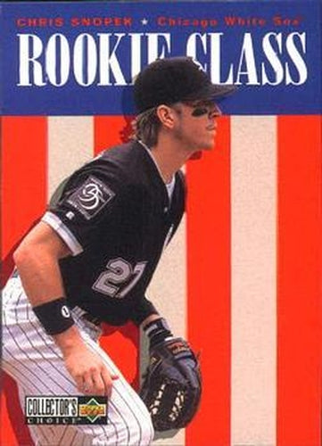 #18 Chris Snopek - Chicago White Sox - 1996 Collector's Choice Baseball