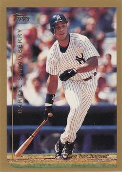 #18 Darryl Strawberry - New York Yankees - 1999 Topps Baseball