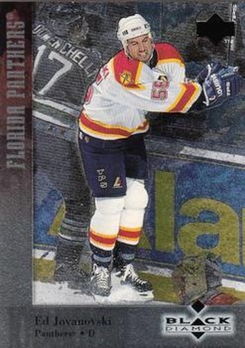 #18 Ed Jovanovski - Florida Panthers - 1996-97 Upper Deck Black Diamond Hockey