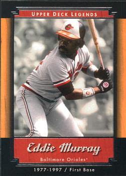 #18 Eddie Murray - Baltimore Orioles - 2001 Upper Deck Legends Baseball