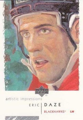#18 Eric Daze - Chicago Blackhawks - 2002-03 UD Artistic Impressions Hockey