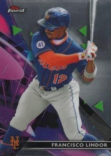 #18 Francisco Lindor - New York Mets - 2021 Finest Baseball