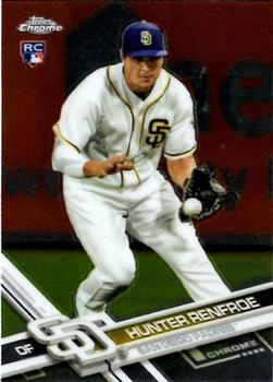 #18 Hunter Renfroe - San Diego Padres - 2017 Topps Chrome Baseball