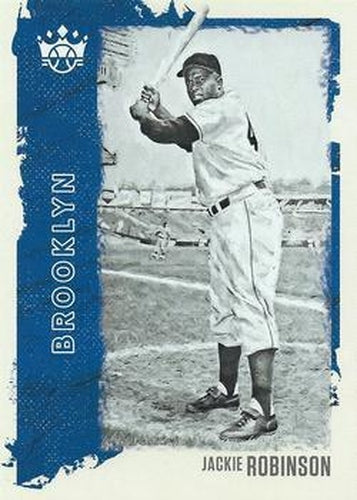 #18 Jackie Robinson - Brooklyn Dodgers - 2021 Panini Diamond Kings Baseball