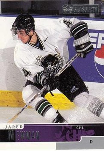 #18 Jared Newman - Plymouth Whalers - 1999-00 Upper Deck Prospects Hockey