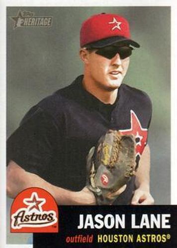 #18 Jason Lane - Houston Astros - 2002 Topps Heritage Baseball